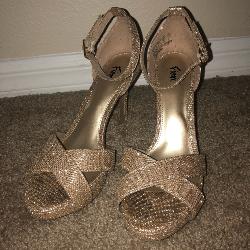 4” Gold Studded FIONI ™ Heels